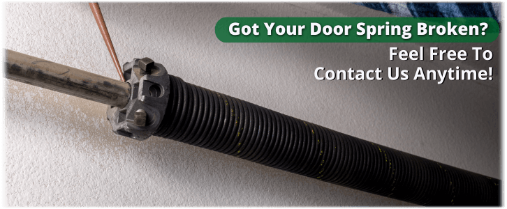 Broken Garage Door Spring Rochester